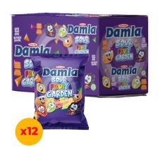 Tayaş Damla Gummy Sour Fruit Garden 80 G Jel Şeker x12
