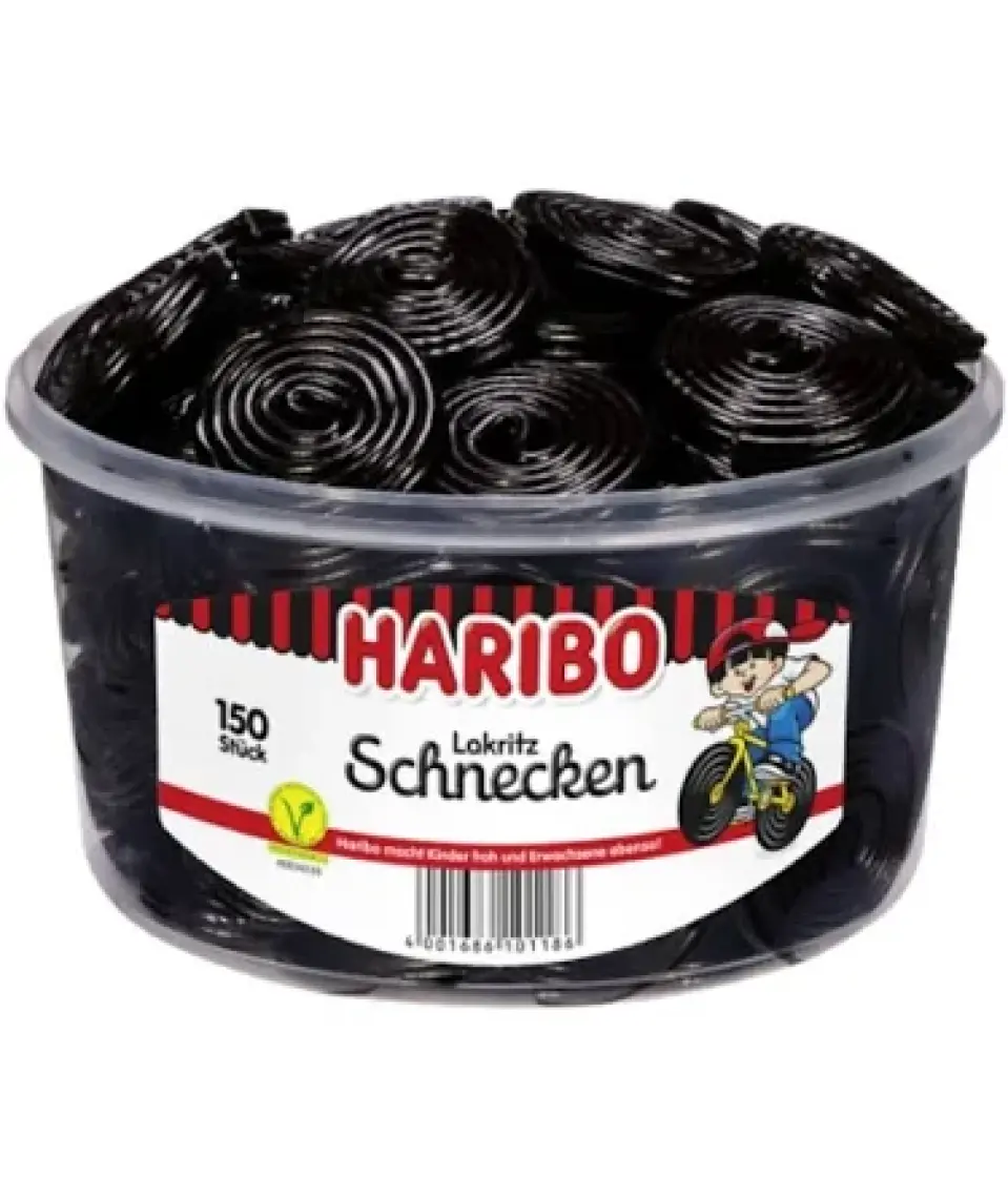 Haribo Lakrıtz Schnecken 1,5 kg 500 gr