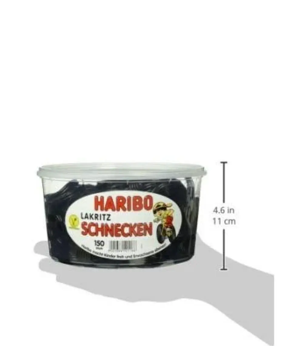Haribo Lakrıtz Schnecken 1,5 kg 500 gr