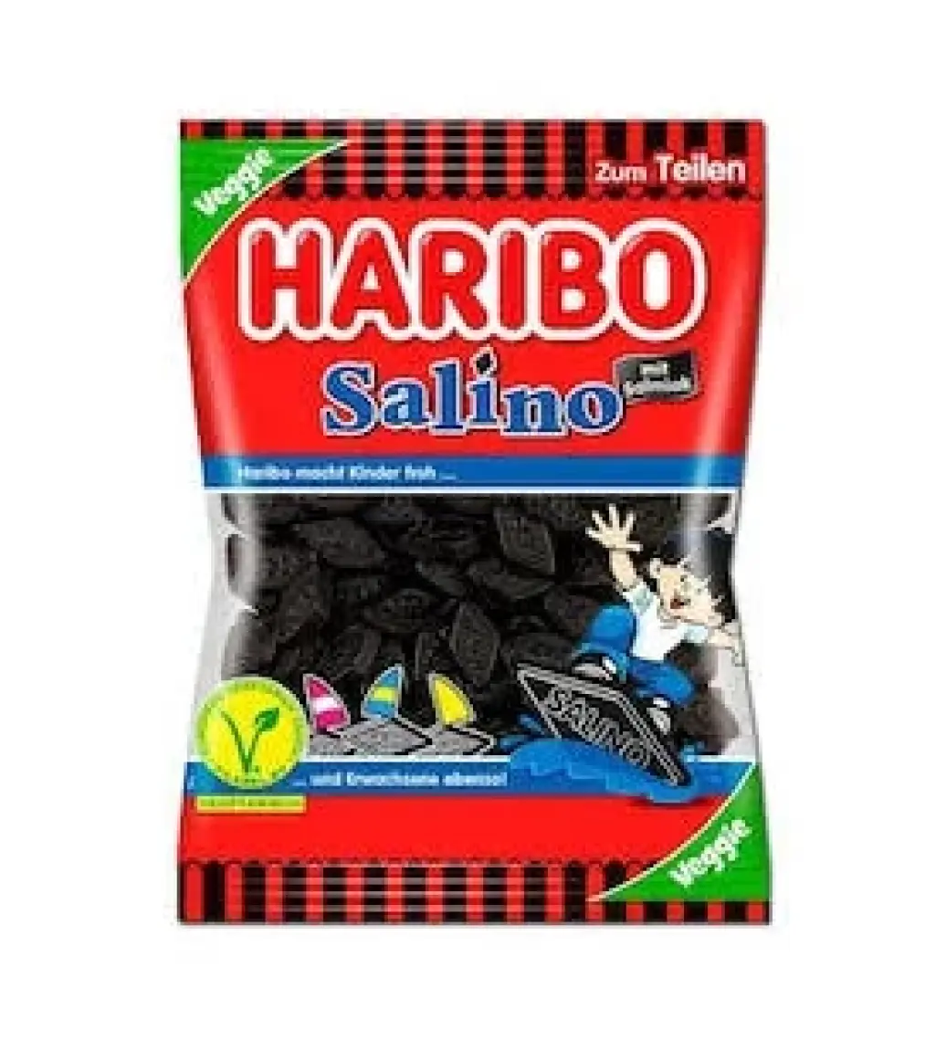Haribo Salino Lakritz Vegetarian 175 gr