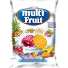 Tayaş Multi Fruit Karışık Meyveli Sert Şeker 1000 gr (1 Poşet)