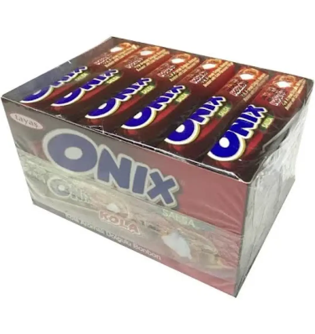 Tayaş Onix Salsa Kolalı Sert Şeker 22,4 Gr X 24 Adet Kutulu