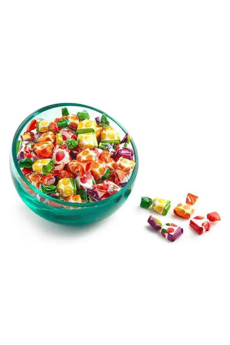 Elit Karışık Meyve Dolgulu Bonbon Şeker 1kg Glutensiz