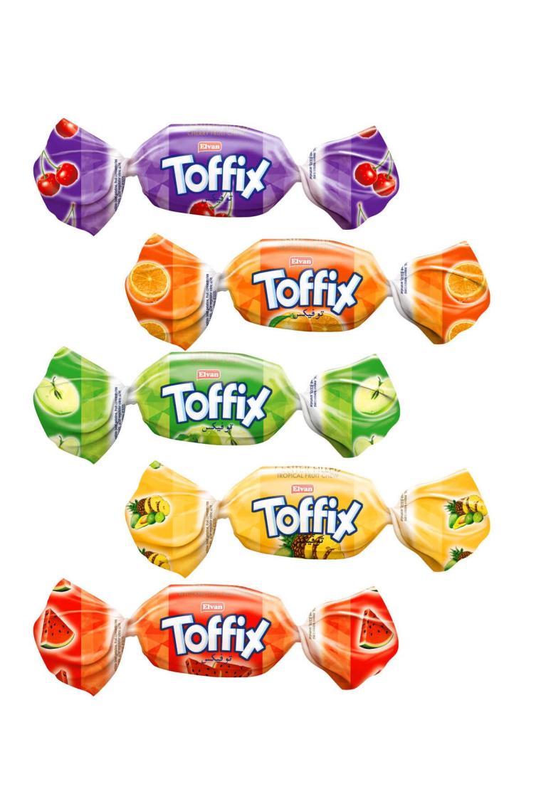 Toffix Silindir Mix Şeker 1000 Gr.(1 Kutu)