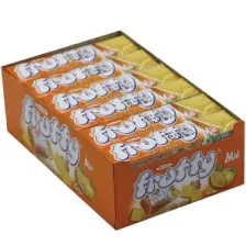 Tayaş Frutty Midi Portakallı Yumuşak Şeker 20 Gr X 24 Adet Kutulu