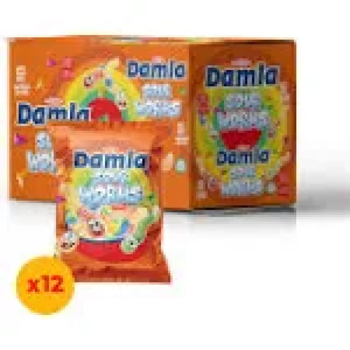 Tayaş Damla Gummy Sour Worms 80 G Jel Şeker x12