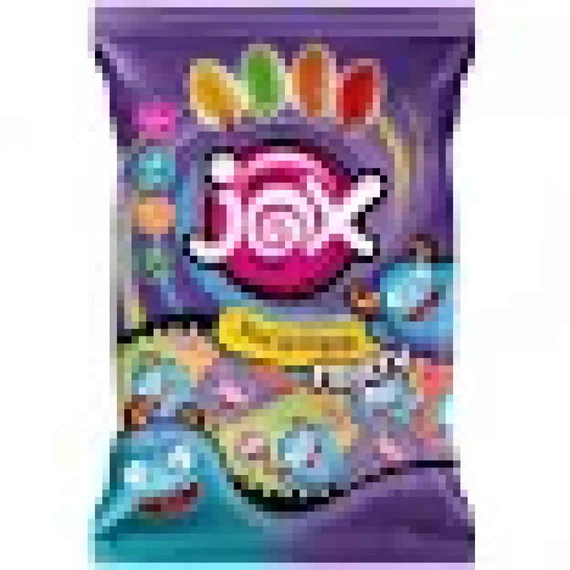 Jox Yassı Meyve ve Kola Aromalı Lolipop 25'li Paket 25 G