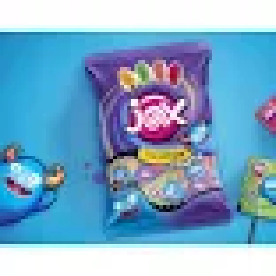 Jox Yassı Meyve ve Kola Aromalı Lolipop 25'li Paket 25 G