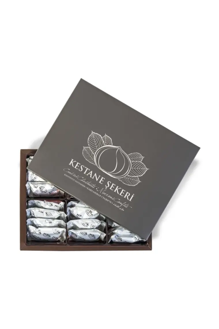 Kardelen Büyük Boy Baraklı Kestane Şekeri 480 gr