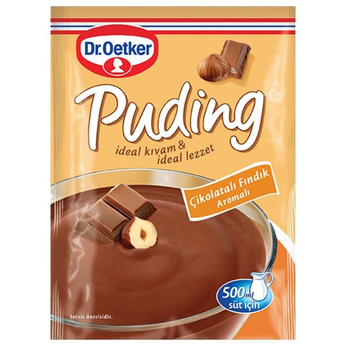 Dr. Oetker Çikolatalı Fındıklı Puding 102 gr