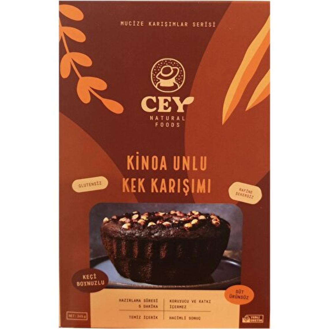 Cey Natural Foods  Kinoa Unlu Kek Karışımı
