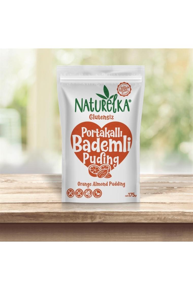 Portakallı Bademli Puding 175 Gr