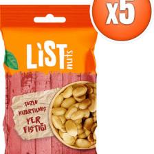 List Nuts Kızarmış Yer Fıstığı 5 x 40 gr