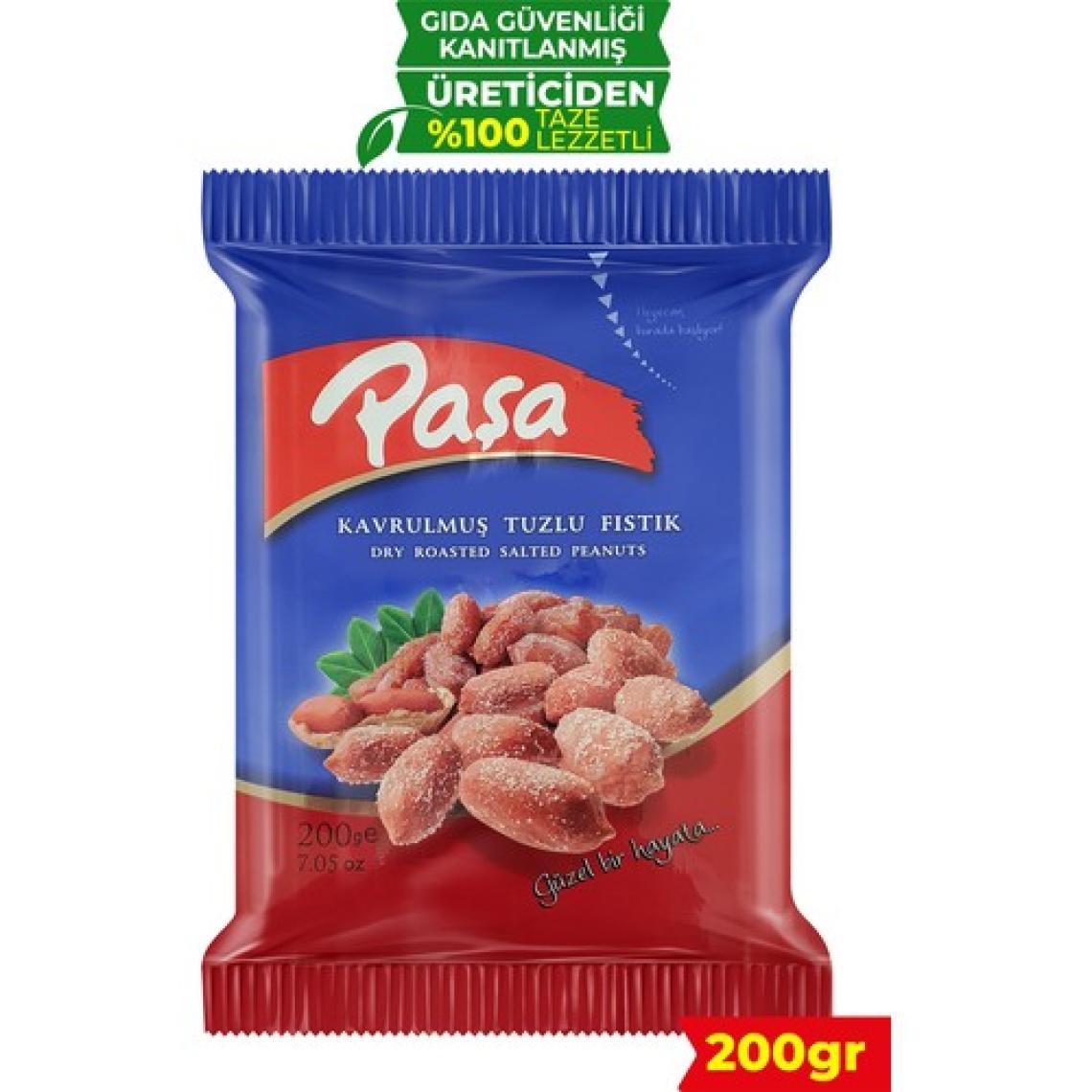 Paşa Kuruyemiş Kavrulmuş Tuzlu Fıstık 200 gr