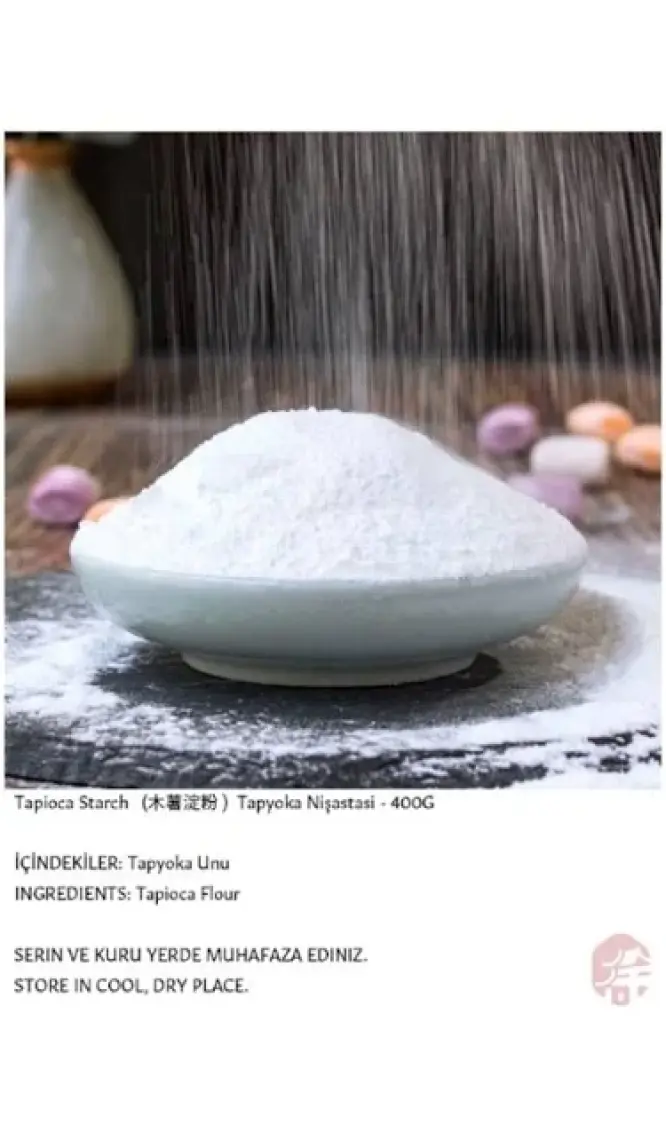 Xushi Gıda Tapyoka Nişastası (Tapioca Starch) – 400G
