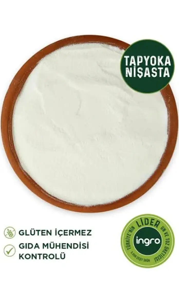 Glutensiz Tapyoka Nişasta 1000 g