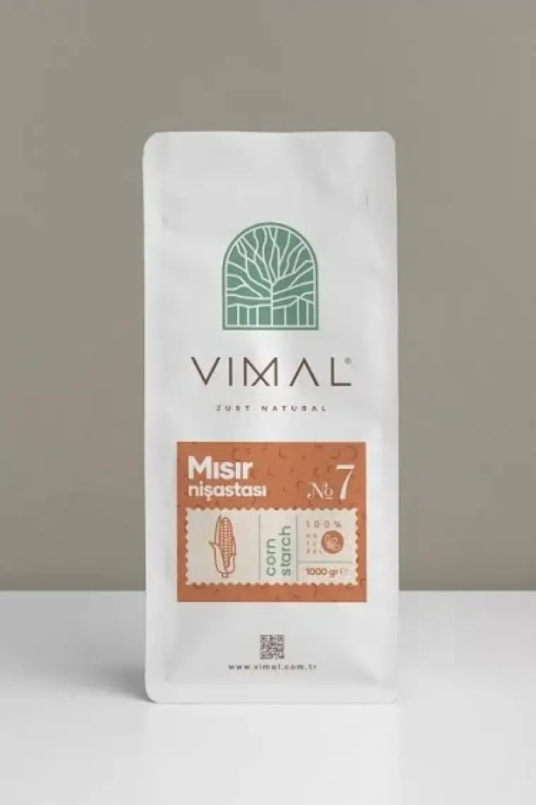 Vimal Mısır Nişastası 1 kg 1000 gr Özel Kilitli Ambalaj
