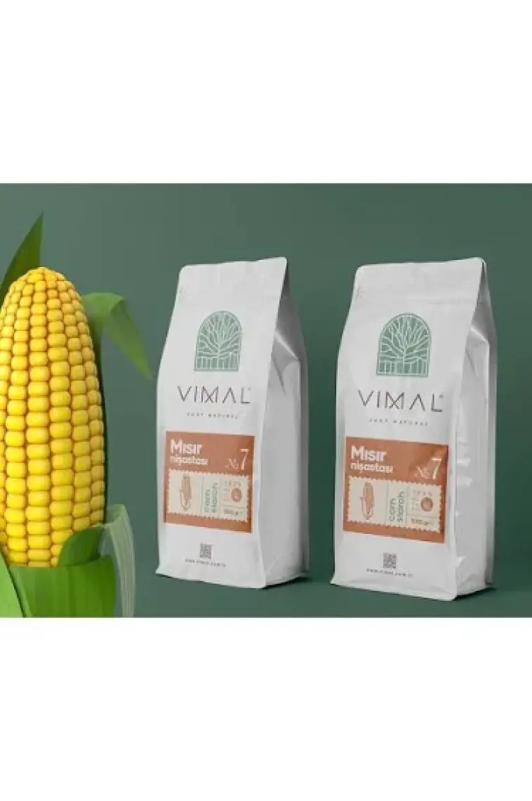 Vimal Mısır Nişastası 1 kg 1000 gr Özel Kilitli Ambalaj