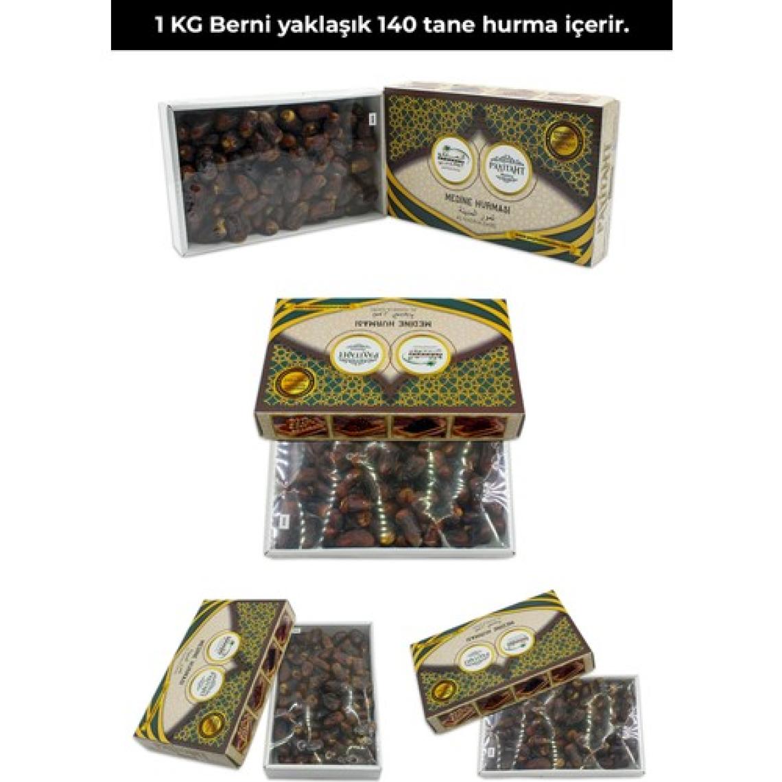 Payitaht Hurma Medine Berni Lüks Hurma Yeni Mahsul 1 kg Berni Lüks Orta Şekerli Hac Umre Sonrası Hediyelik Hurma
