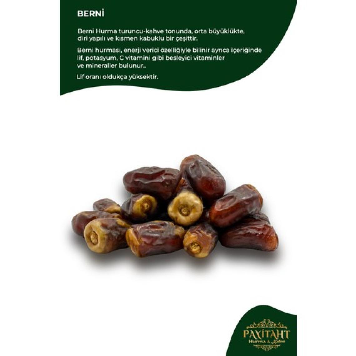 Payitaht Hurma Medine Berni Lüks Hurma Yeni Mahsul 1 kg Berni Lüks Orta Şekerli Hac Umre Sonrası Hediyelik Hurma