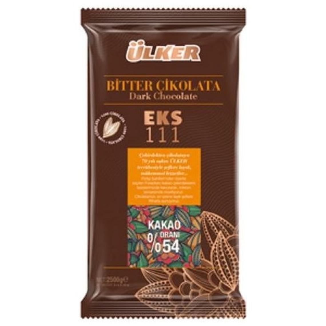 Ülker Bitter Kuvertür Eks 111 % 54