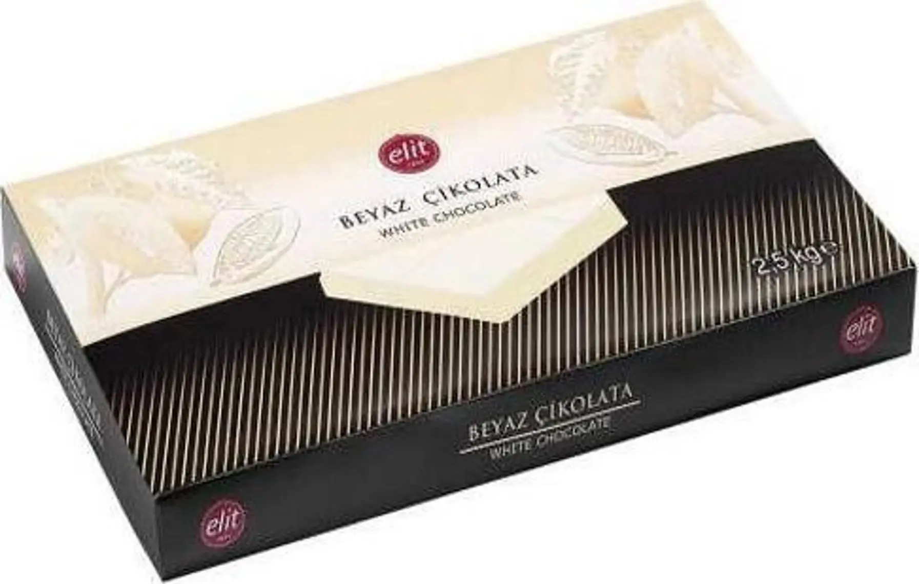 Beyaz Kuvertür Çikolata 2,5kg Glutensiz