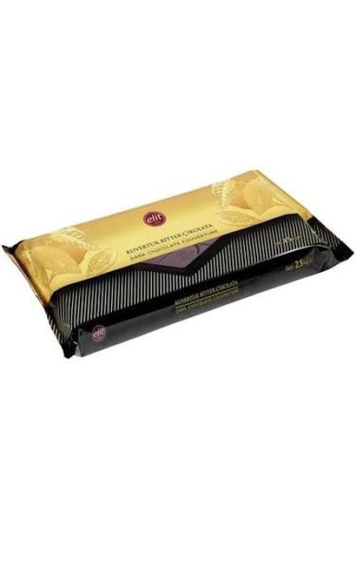Bitter Kuvertür Çikolata 2,5kg Glutensiz