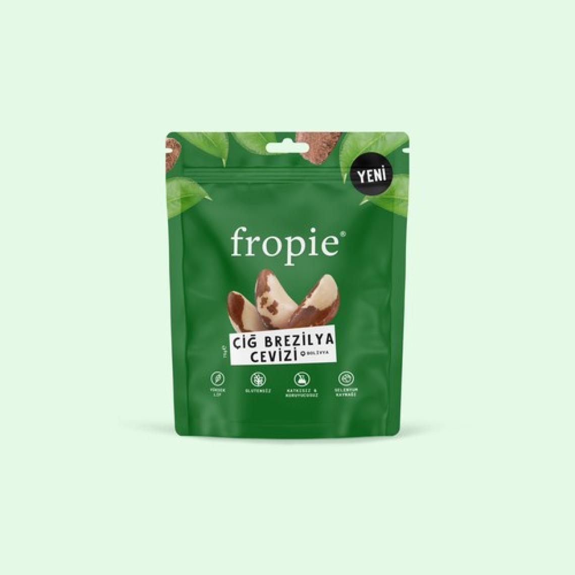 Fropie Çiğ Brezilya Cevizi 75 gr x 6 Adet