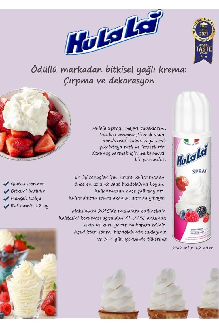 Hulala Spray Krem Şanti 250G