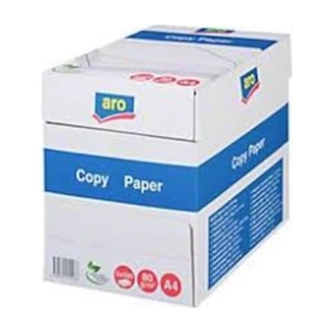 Aro A4 Fotokopi Kağıdı 80 gr 2500 Adet 5'li Paket / 1 Koli