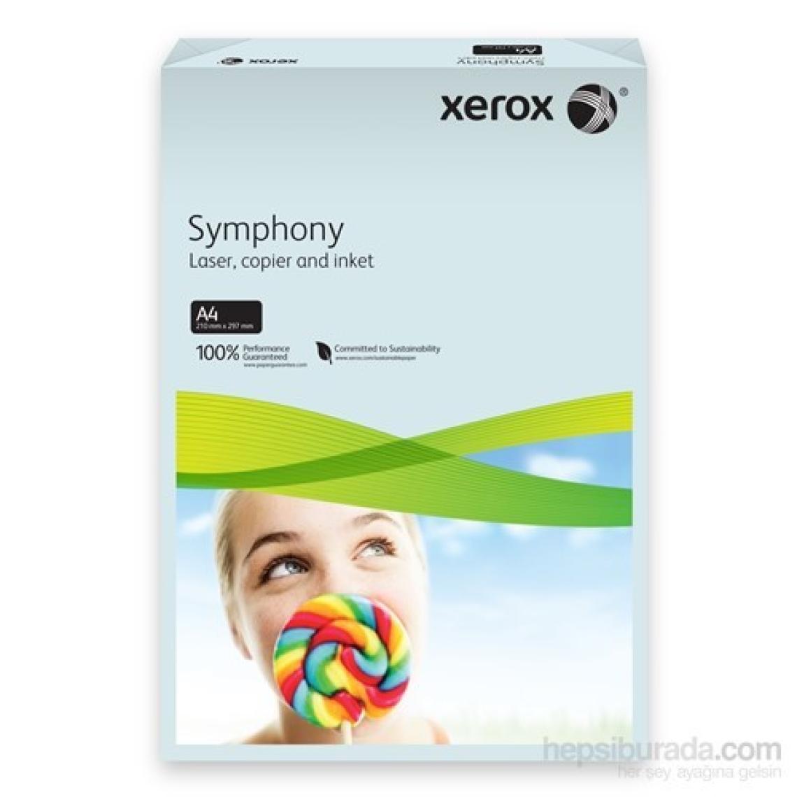 Xerox Symphony Renkli Fotokopi Kağıdı A4 80gr Açık Mavi