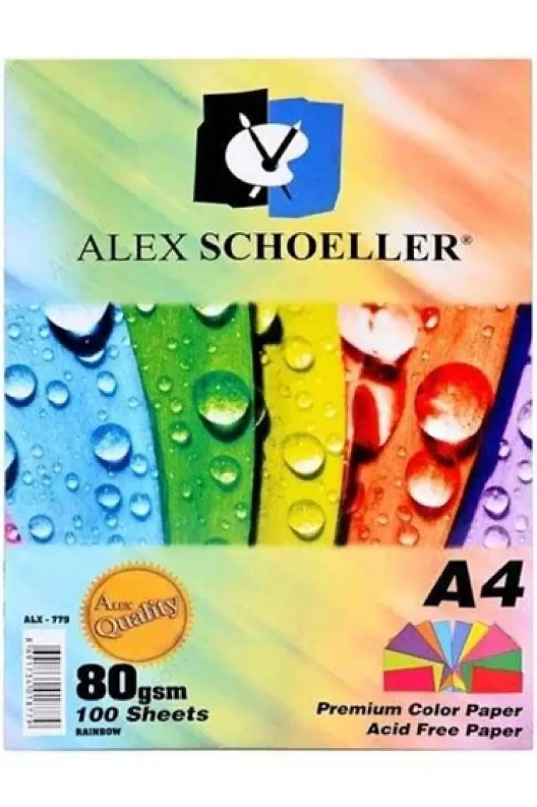 Alex Schoeller A4 Fosforlu Fotokopi Kağıdı 100'Lü ALX-837