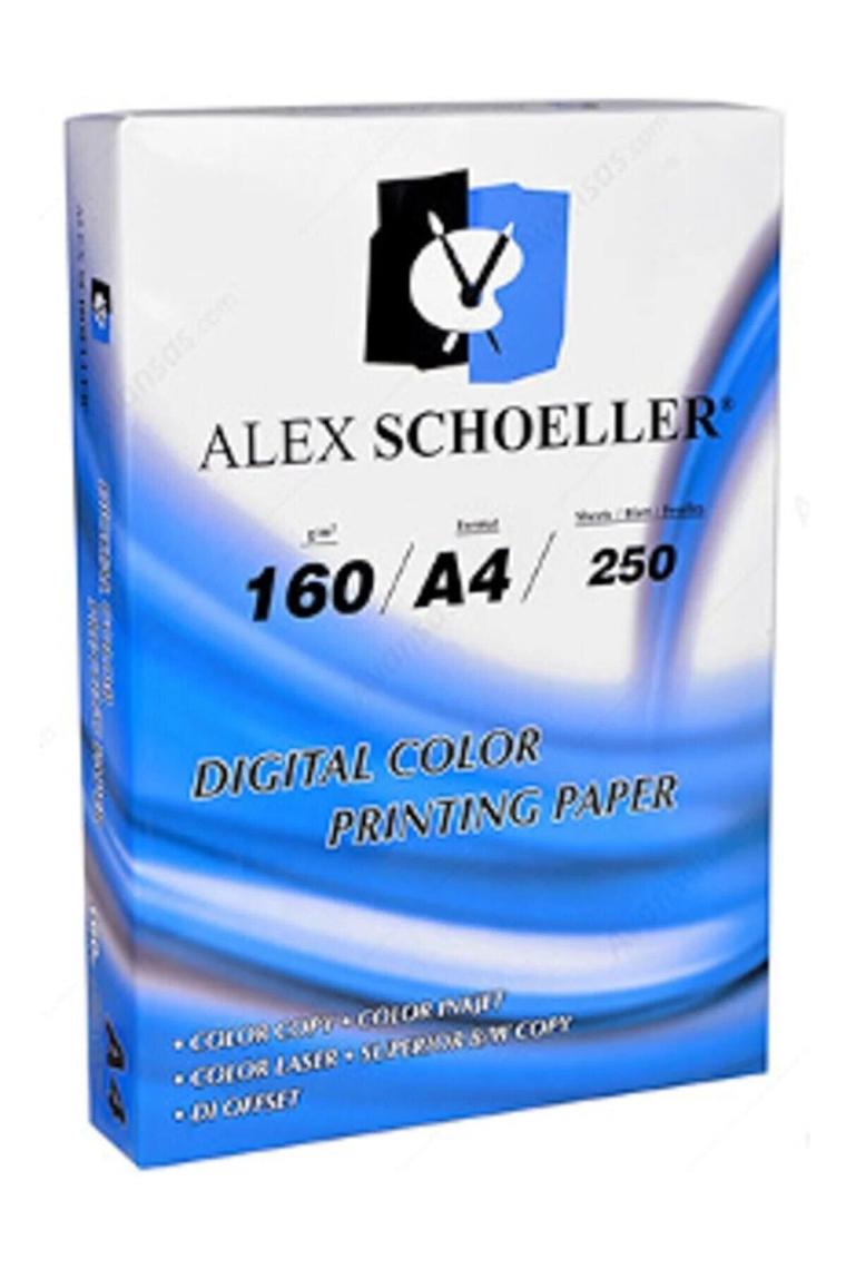 Alex Schoeller A4 160 gr 250 Yaprak Fotokopi Kağıdı