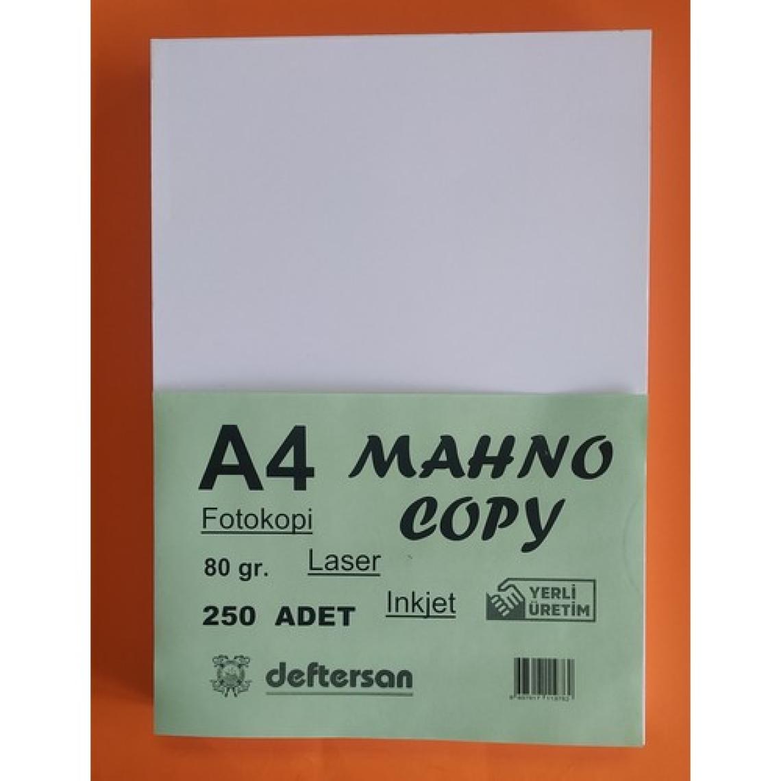 Deftersan A4 Fotokopi - Yazıcı Kağıdı 80 gr 250 Adet