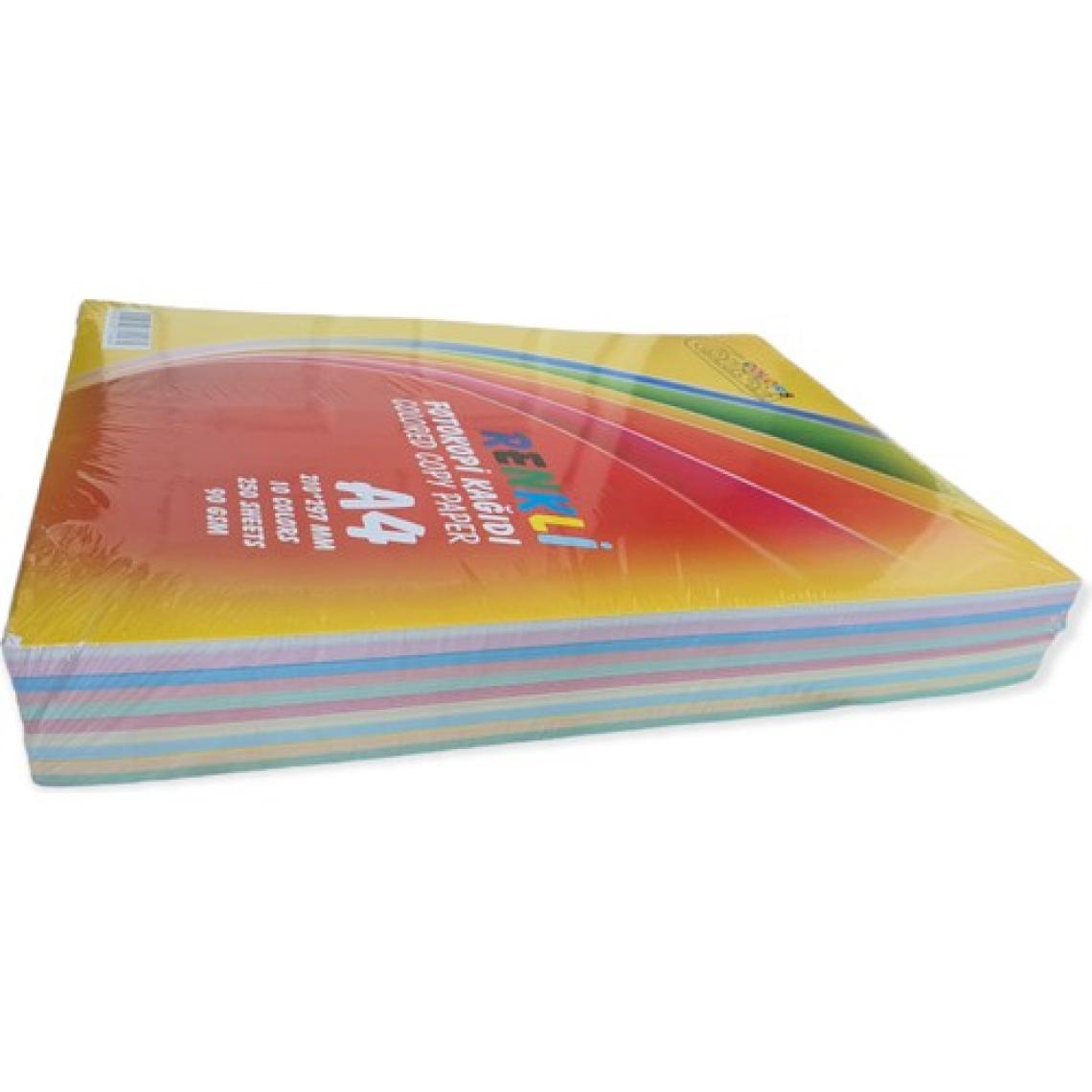 Cmk A4 Renkli Fotokopi Kağıdı 90 gr 250'li Paket