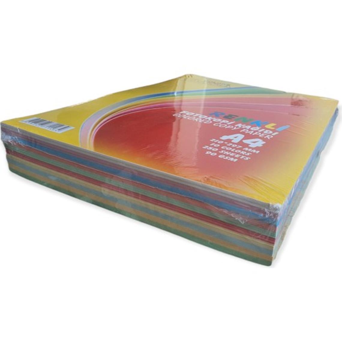 Cmk A4 Renkli Fotokopi Kağıdı 90 gr 250'li Paket