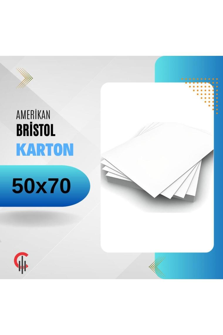 Çözüm Kağıt Amerikan Bristol Karton 50X70 300 gr - 10 Adet