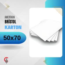 Çözüm Kağıt Amerikan Bristol Karton 50X70 300 gr - 10 Adet