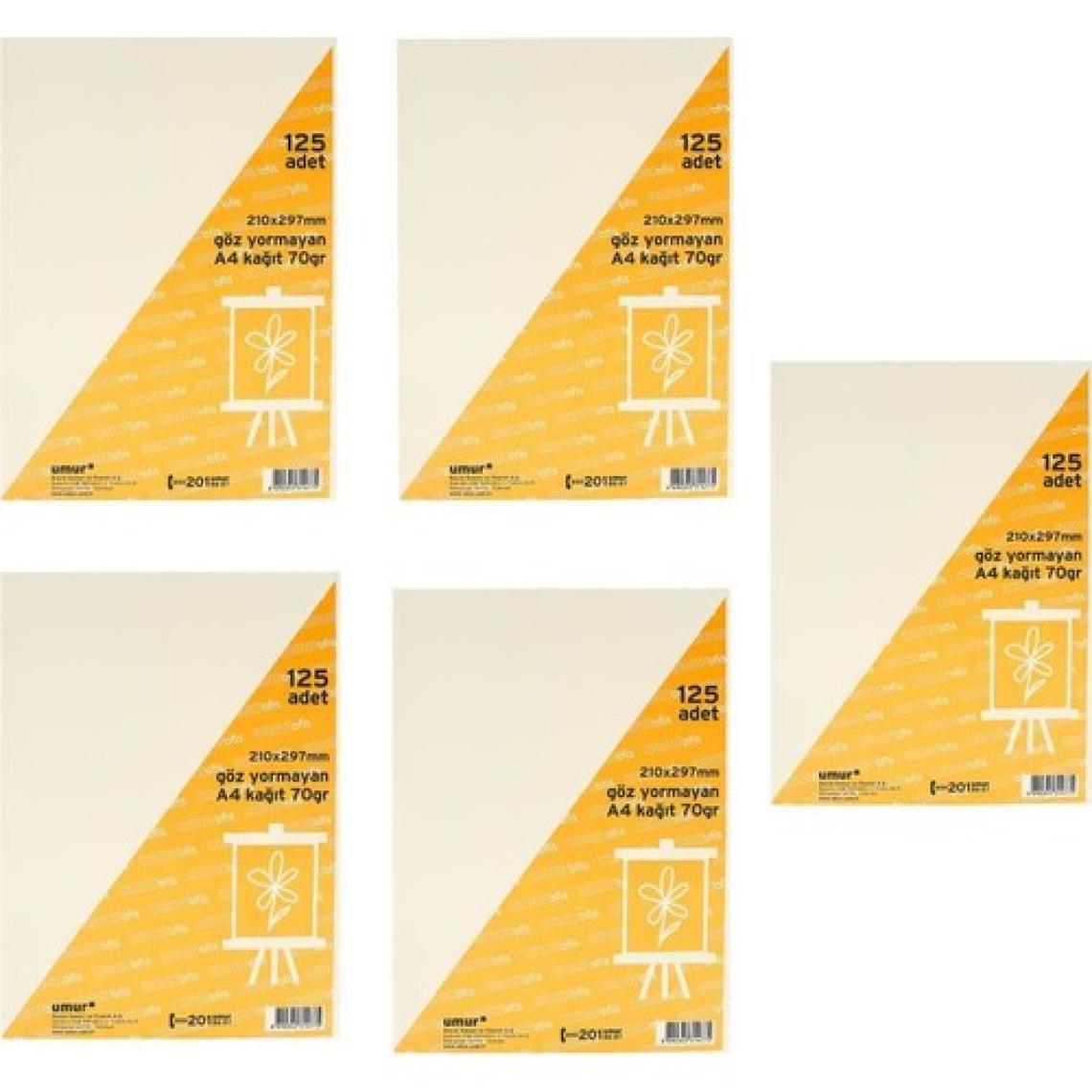 Umur Kitap Kağıdı A4 125'li 5'li