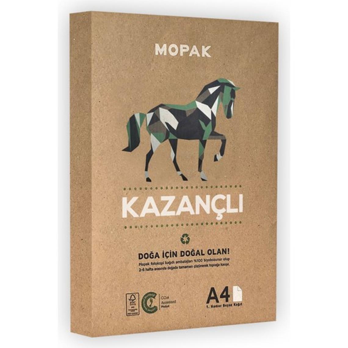 Mopak Kazançlı Kaliteli Fotokopi Kağıdı 1 Paket A4 80 gr 500 Yaprak