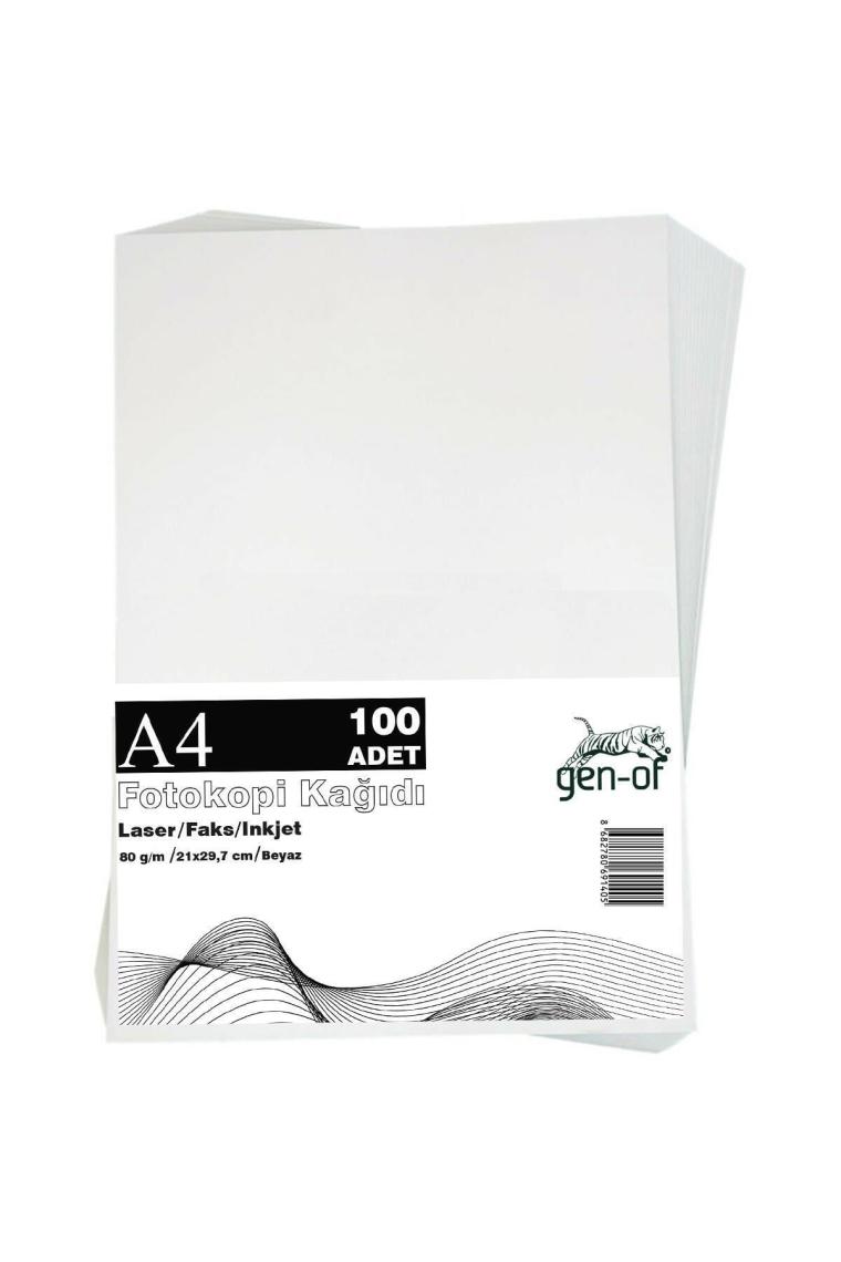 Gen-Of A4 80 G/m² Fotokopi Kağıdı 100'lü