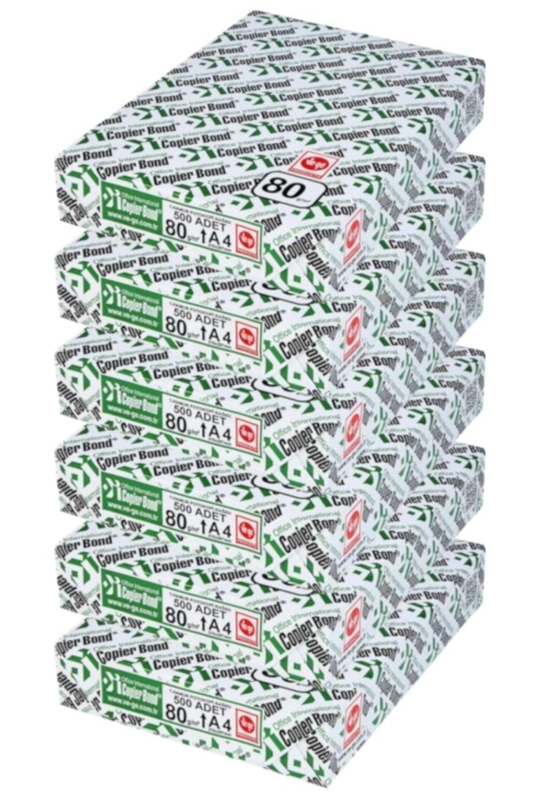Copier Bond Ve-Ge A4 80GR M2 Fotokopi Kağıdı 3000 Adet 6pk x 500