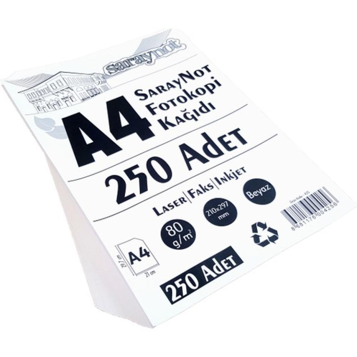 Saraynot A4 Kağıt 80 Gram 250'li