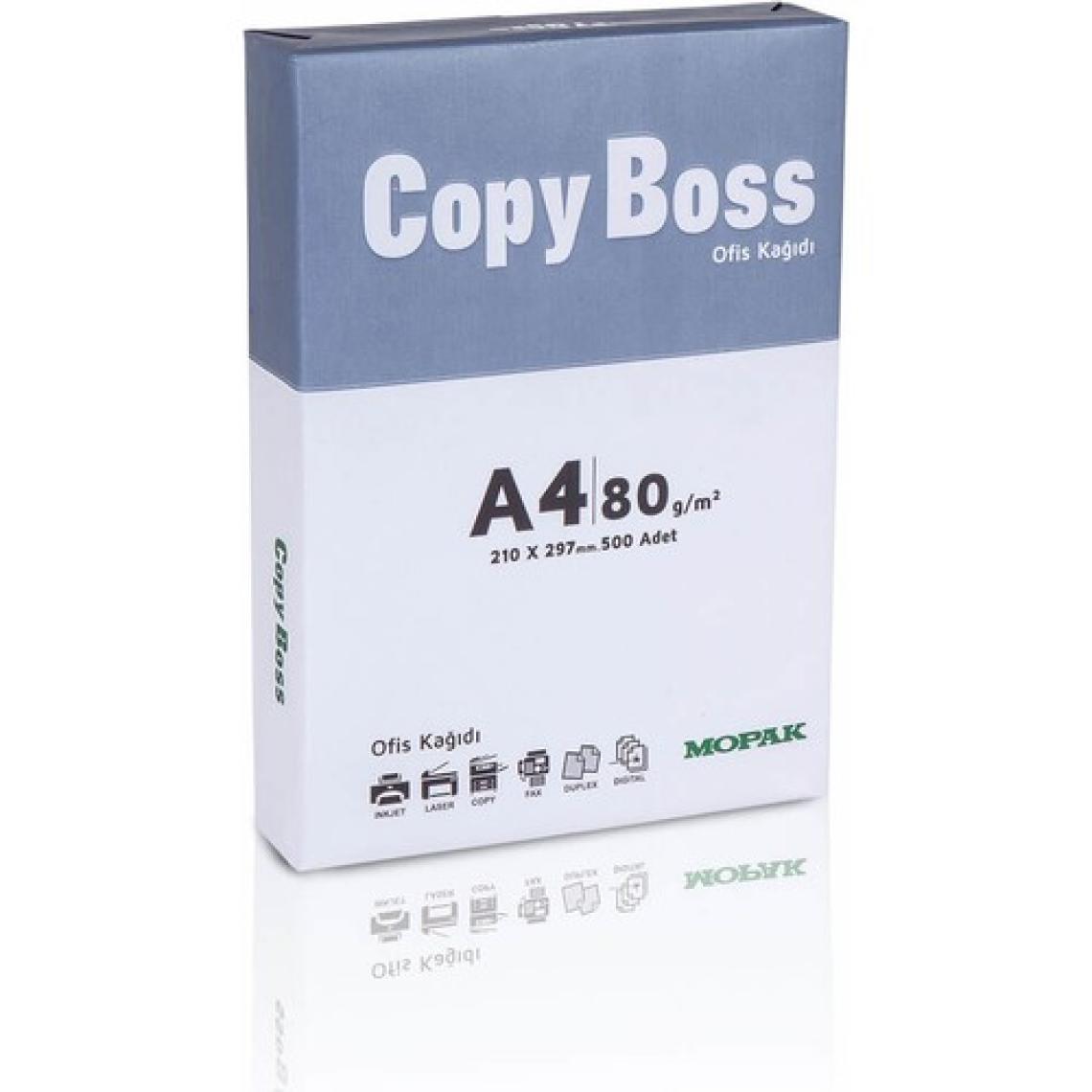 Mopak Copy Boss A4 80 Gr/m² Fotokopi Kağıdı 500 sayfa 5'li Paket / Koli