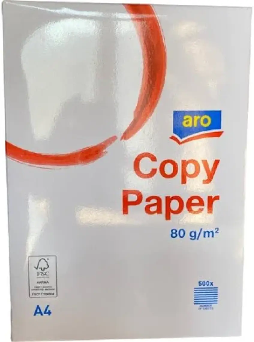 Aro Aro A4 Fotokopi Kağıdı 80 Gr 500'Lü Tek Paket