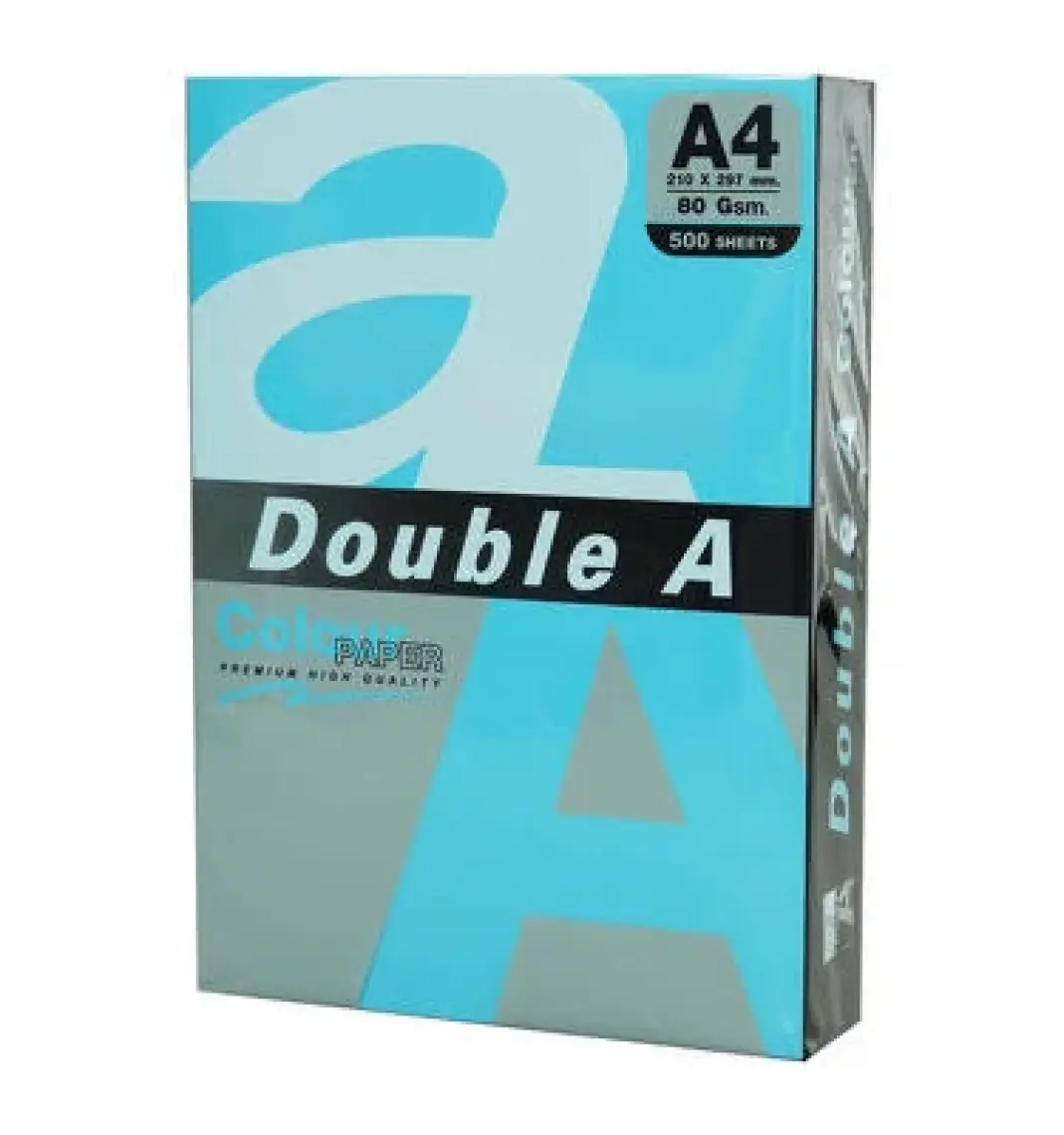 Double A Renkli Fotokopi Kağıdı 25 Li A4 80 gr Deep Blue