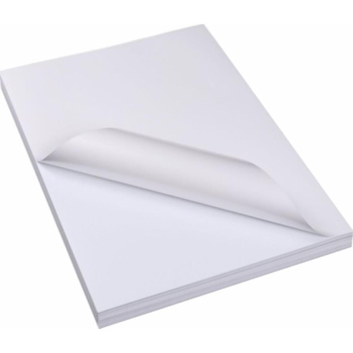 Emek Yapışkanlı Sticker Kağıt A4 Inkjet ve Laser 120 Gr/m² 100'LÜ