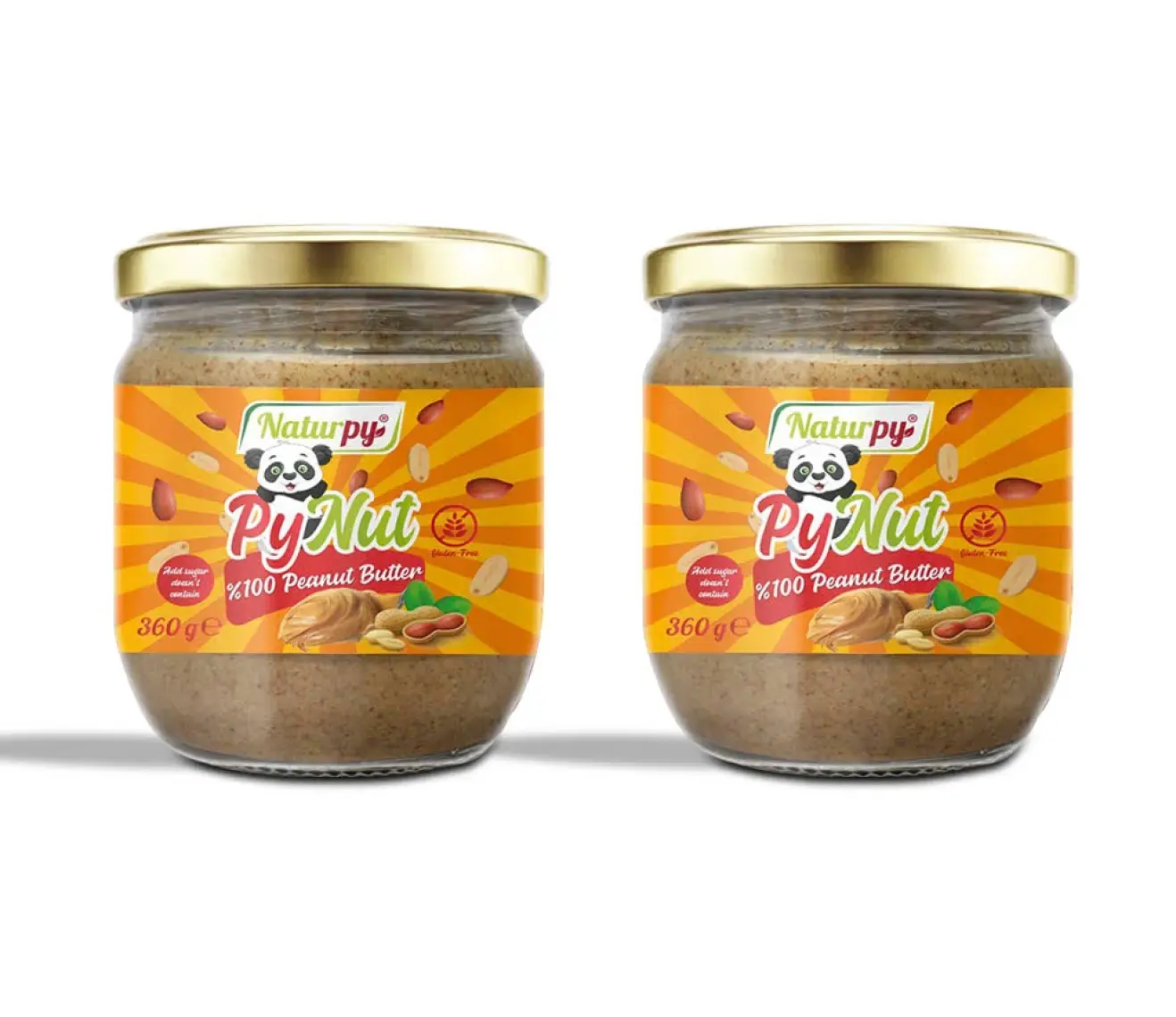 Pynut %100 Fıstık Ezmesi 360 gr Şekersiz ve Glutensiz