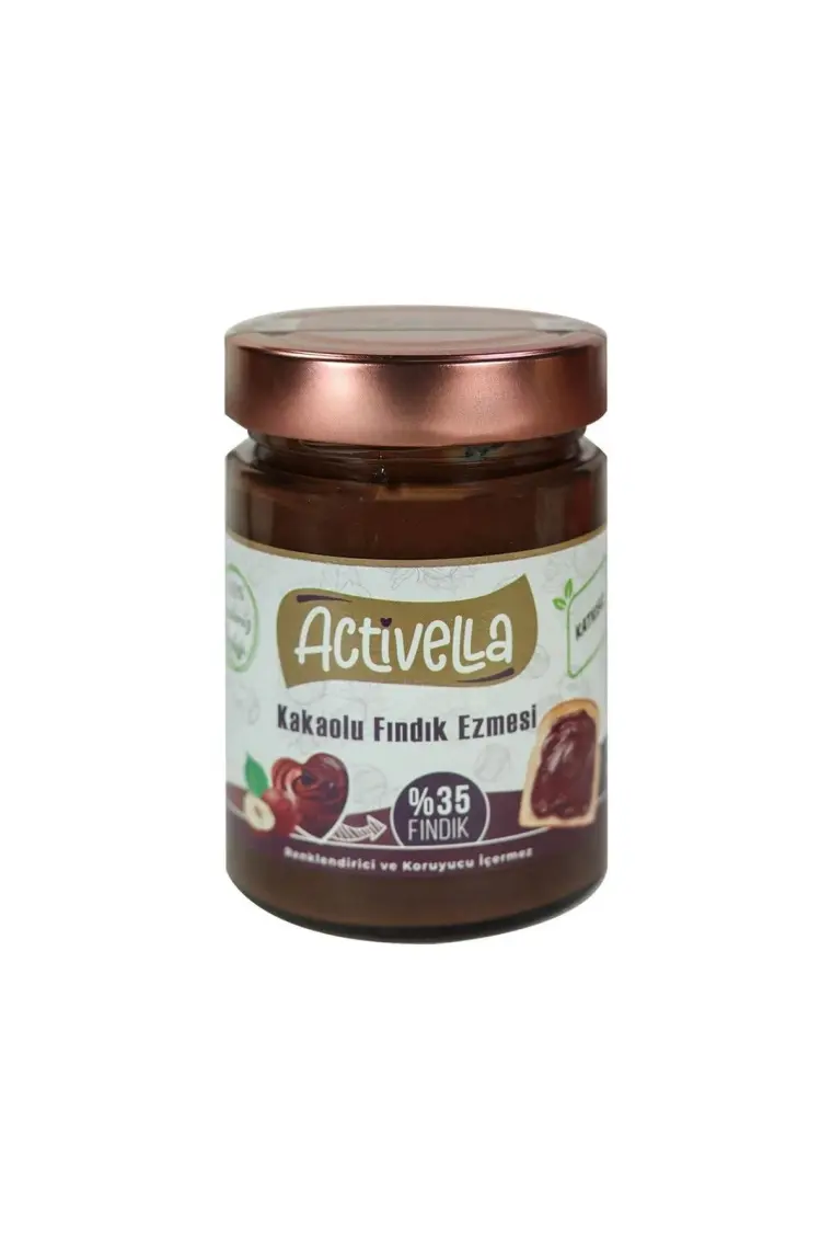Activella Kakaolu Fındık Ezmesi 330GR %35 Fındıklı