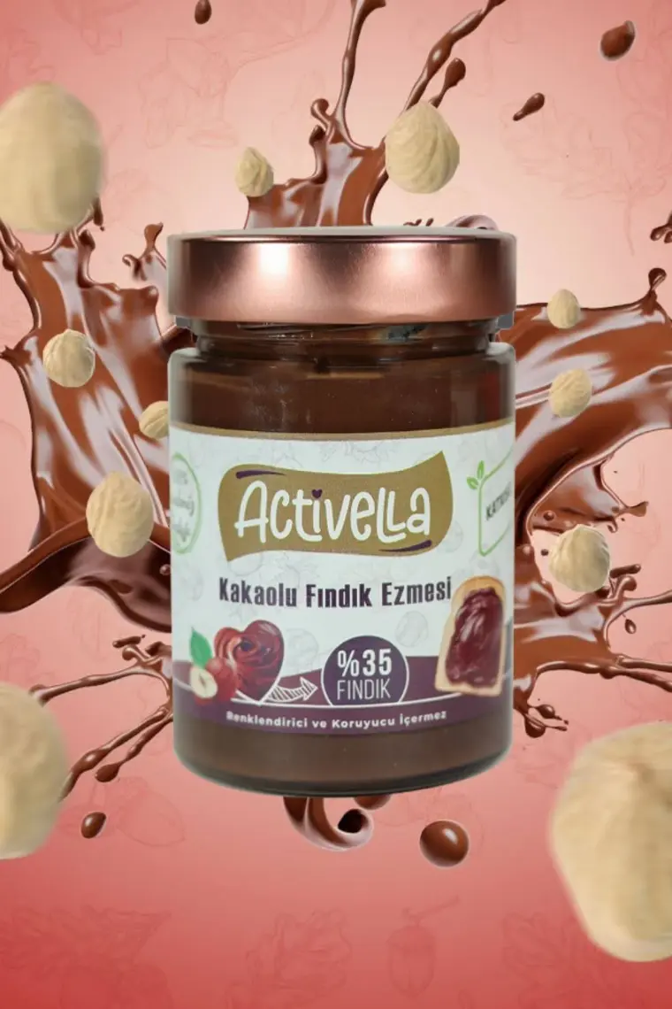 Activella Kakaolu Fındık Ezmesi 330GR %35 Fındıklı